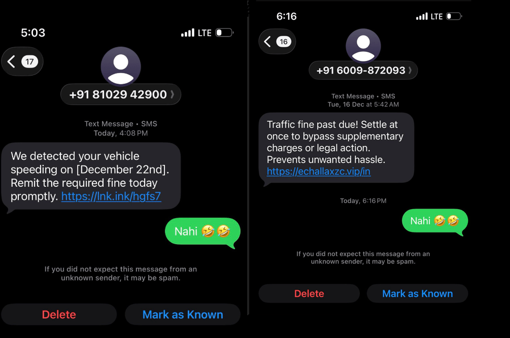 SMS Phishing Campaign Analysis: Windows Info-Stealer via E-Challan&nbsp;Lure